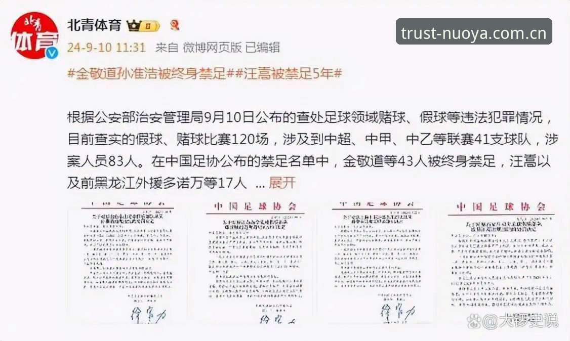 诺亚体育最新版本 足协第三批禁足名单解读教程:如何通过诺亚体育平台了解足球反腐动态
